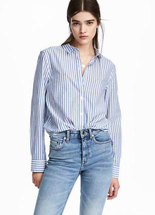 Сорочка в смужку h&m