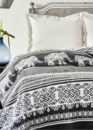 Плед бавовна євро 180х220см у фірмовій коробці4 фото