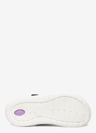 Сабо крокс лайтрайд клог  crocs literide clog navy/orchid8 фото