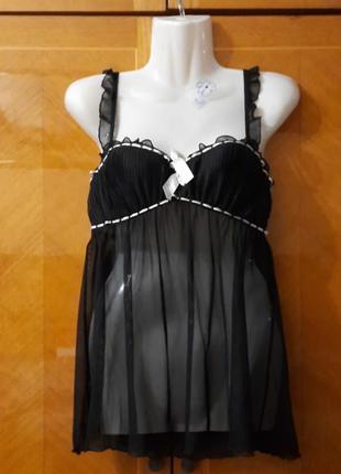 Брендовый красивый пеньюар р.14 от la senza косточки поролон