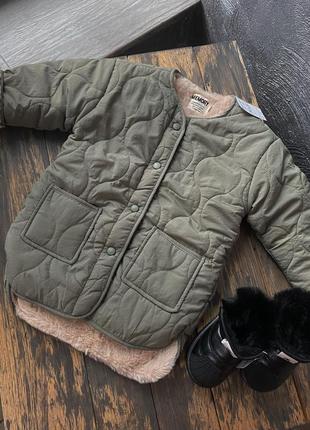 Куртка-пальто для дівчинки і хлопчика