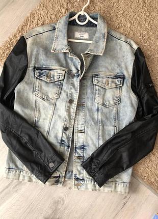 Чоловіча джинсова куртка zara