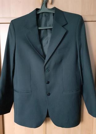 Шикарный шерстяной мужской пиджак3 фото