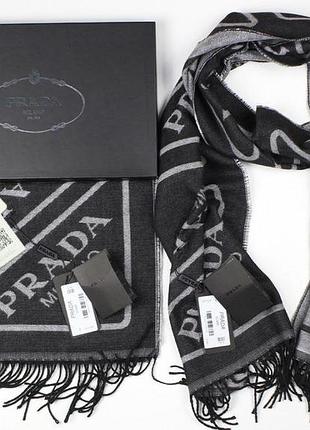 Мужской брендовый шарф