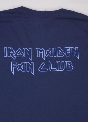 Футболка iron maiden fan club 20203 фото