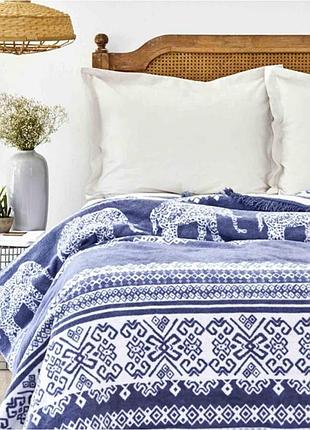 Плед бавовна євро 180х220см у фірмовій коробці3 фото