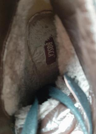 Черевики ботильйони замш овчина bosca