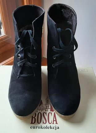 Черевики ботильйони замш овчина bosca