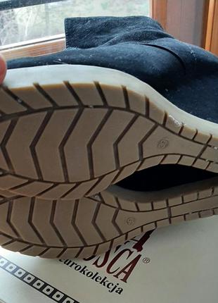 Черевики ботильйони замш овчина bosca