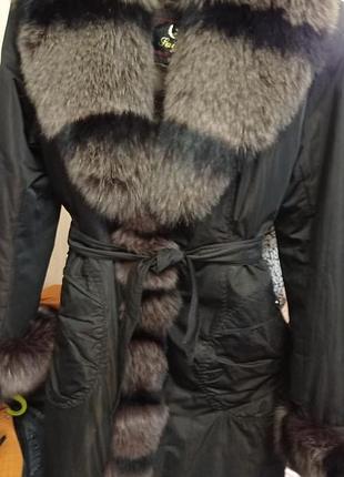 Натуральне пальто шуба