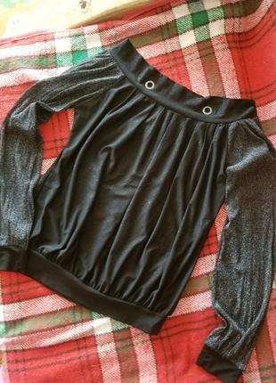 Кофта із люрексом, блуза