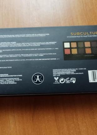 Палитра теней anastasia beverly hills subculture 14 в 16 фото