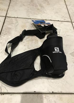 Сумка з флягою salomon!