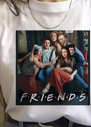 Футболка friends арт ван гог