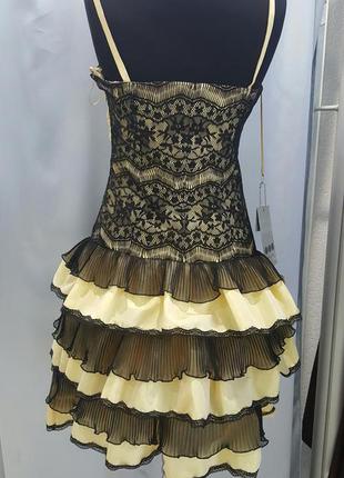 Коктейльное платье с пышной юбкой2 фото