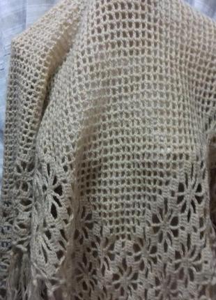 Косынка вязаная