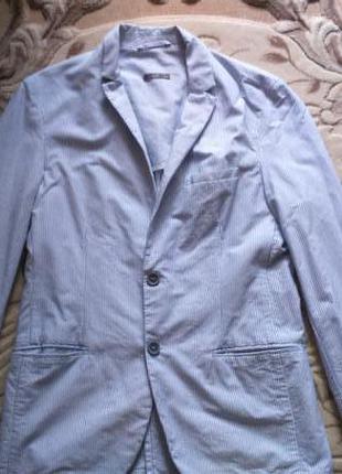Піджак жокет  сучасний чоловічий розмір 48 новий