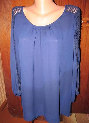 Суперова шифонова блуза (на пишні форми)