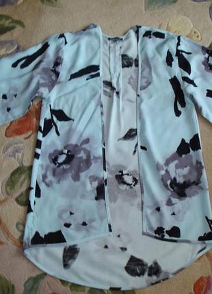 Легкая вискозная накидка