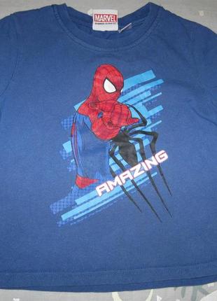 Футболка хлопчику 3-4 роки з малюнком чоловік паук