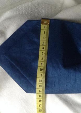 Комплект галстуков ретро свадебные серебро синий j. wood leathers heritage6 фото