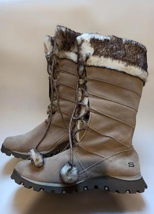 Skechers original зимние сапоги.брендовая обувь stock2 фото