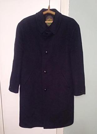 Пальто шерстяное мужское шерсть и альпака " tiroler loden "  / мужское пальто шерстяное