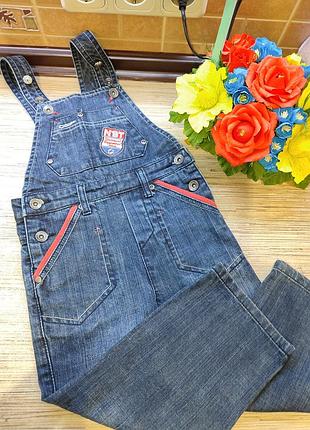 Джинсовий комбінезон zeplin 92-98
