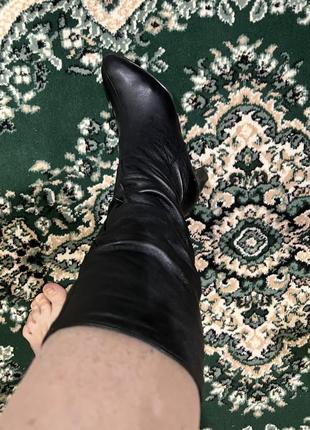 Жіночі демісезонні чоботи, італія р. 40 - 40, 5