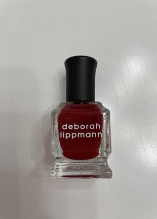 Лак deborah lippmann червоний