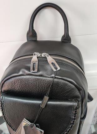 Рюкзак жіночий з натуральної шкіри5 фото