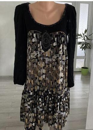 Платье в стиле бохо-ексклюзивна сукня у стилі бохо хіппі1 фото