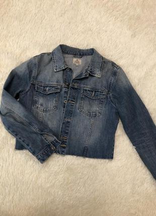 Стильна джинсова куртка colins1 фото