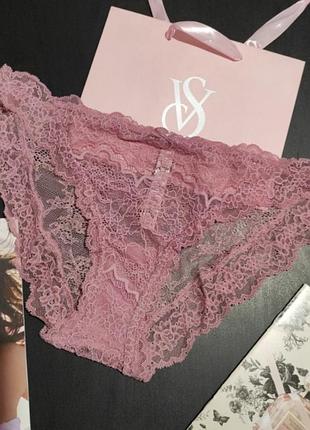 Акція від 3х шт трусики мереживо люкс dream angel м victoria's secret вікторія сікрет вікторія сікрет оригінал