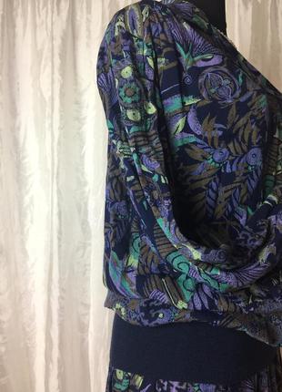 Юбка блузка вискоза винтаж англия