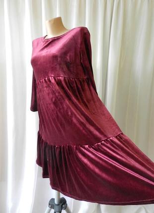 Стрейчевое платье стрейч велюр бархат  плечи 39 см пог 49 см тянется на  69 см  поб 78 см тянется на7 фото