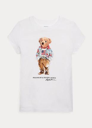 Футболка с мишкой ralph lauren1 фото