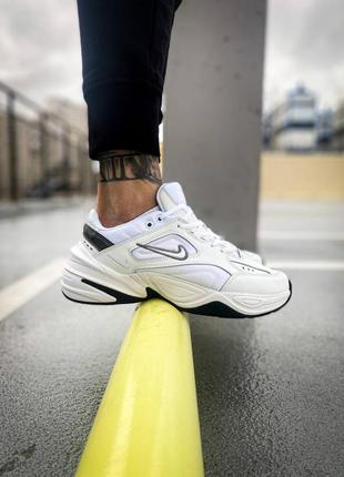 Кроссовки nike m2k tekno "white/black