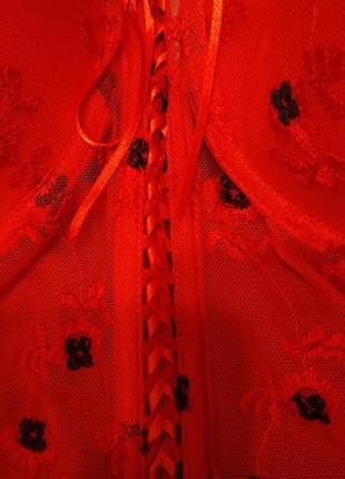 Бюстгальтер-корсет с подвязками для чулок