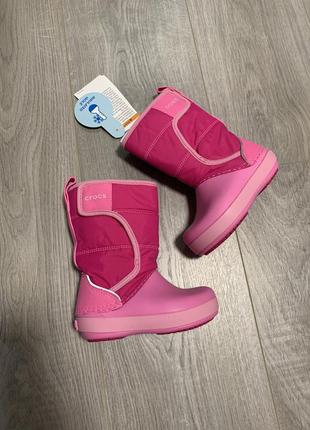 Детские бутики crocs Pack lodgepoint boot c6,c8,c9