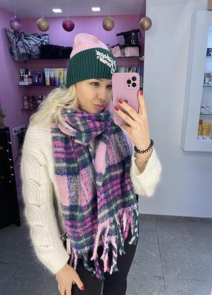 Набір шапка+ шарф victoria's secret