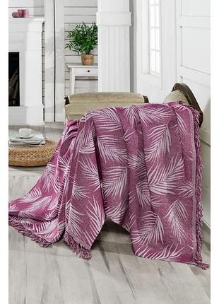 Плед-накидка покривало lotus 100% бавовна 170*220