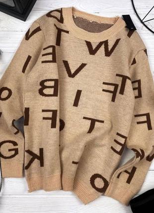 Модный свитер туника арт. 7136 фото