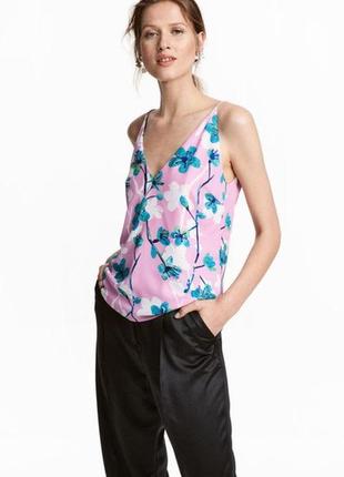 Красива нова блуза топ камизоль від h&m,p. 44
