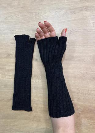 Митенки перчатки рукавички3 фото