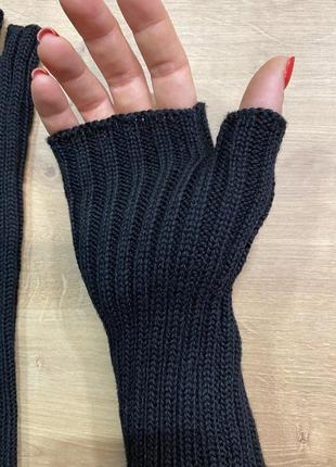 Митенки перчатки рукавички5 фото