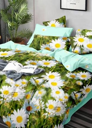 Комплект постельного белья "ромашки"