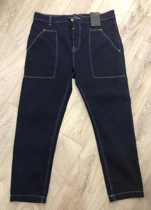 Джинси asos tapered jeans in cotton оригінал2 фото