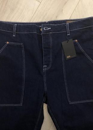 Джинси asos tapered jeans in cotton оригінал4 фото