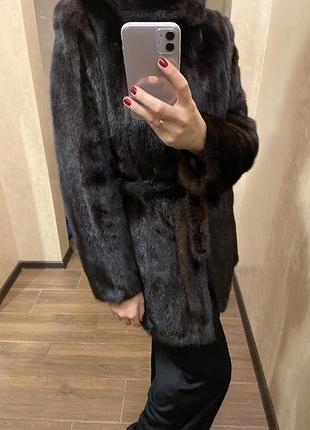 Норковая шуба